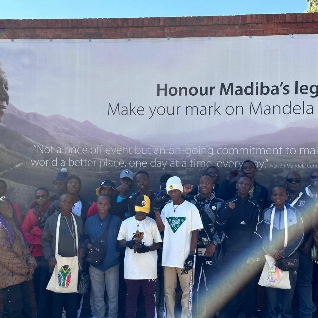 Honouring Mandela Day with guests