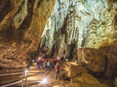 Inside Sterkfontein Caves
